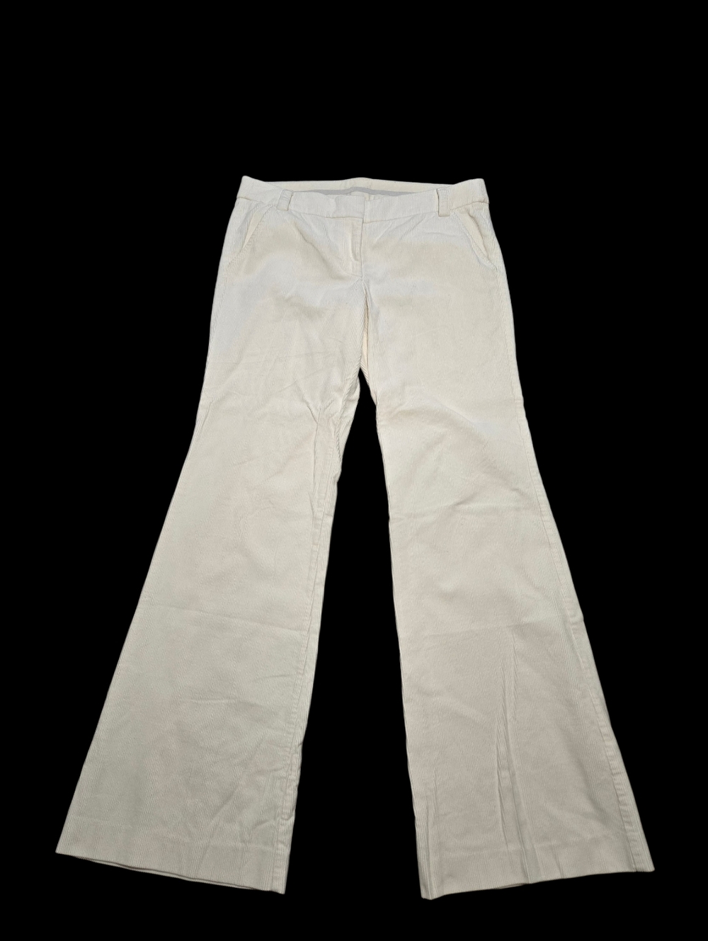 J.Crew Women's Ivory City Fit Corduroy Pants Size 6